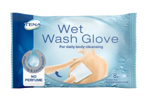 Tena Wet Wash Glove unparfümiert - 8 Stk.