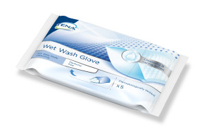 Tena Wet Wash Glove unparfümiert - 5 Stk.
