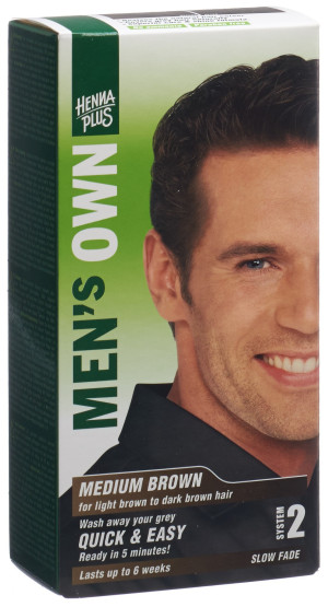 Kreson Henna Plus MENS`S OWN Mittel-Braun - 40ml