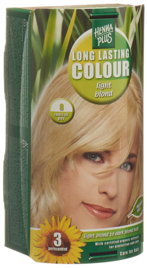 Kreson Henna Plus Long Lasting Colour Hell Blond 8 - 100ml