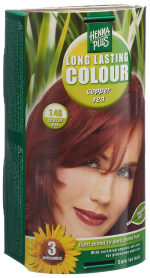 Kreson Henna Plus Long Lasting Colour Copper Red 7.46 - 100ml