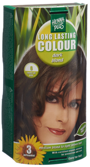 Kreson Henna Plus Long Lasting Colour Dunkel Blond 6 - 100ml