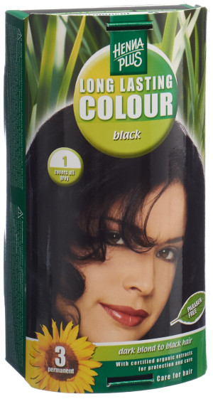 Kreson Henna Plus Long Lasting Colour Schwarz 1 - 100ml