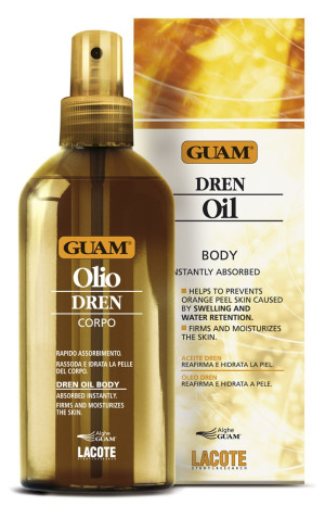 GUAM DREN - Körperöl - Pumpspray 200 ml