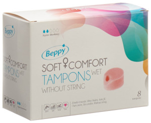 Beppy Soft Comfort Tampons Wet - 8 Stk.