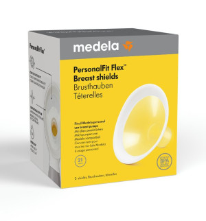 Medela PersonalFit Flex Brusthaube Gr. S 21 mm - 2 Stk.