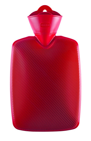 Emosan Wärmflasche Halblamelle rot - 1 Stk.