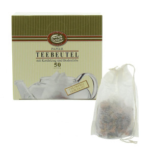 Herboristeria Tee-Papierfilter mit Kordelzug - 50 Stk.