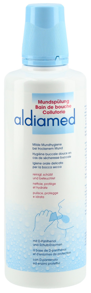 Aldiamed Mundspülung bei Xerostomie / Mundtrockenheit - 500ml