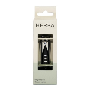 Herba Nagelknipser mit Auffangschale schwarz - 1 Stk.