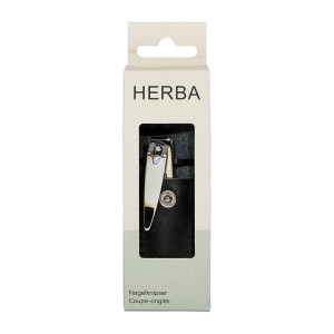 Herba Nagelknipser mit Etui vernickelt - 1 Stk.