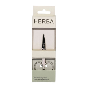 Herba Nagelschere gerade vernickelt - 1 Stk.