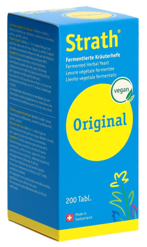 Strath Tabletten aus Kräuterhefe - 200 Stk.