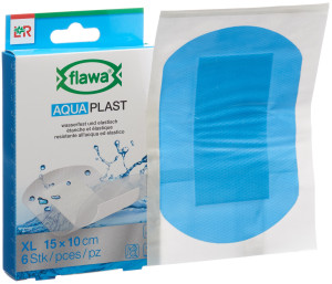 Flawa Aqua Plast XL - 10 x 15cm - 6 Stk.