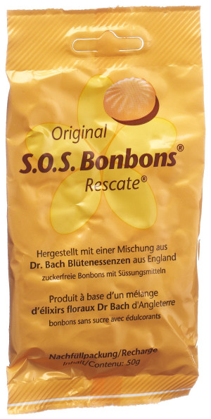 Rescate Bonbons Fruchtaroma - NACHFÜLLUNG - (Tentan) - 50g