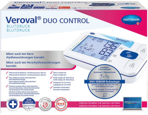 TOP-Preis! Veroval Duo Control Oberarm-Blutdruckmessgerät M