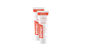 Elmex Kariesschutz Zahnpasta - ROT - Duopack - 2 x 75ml