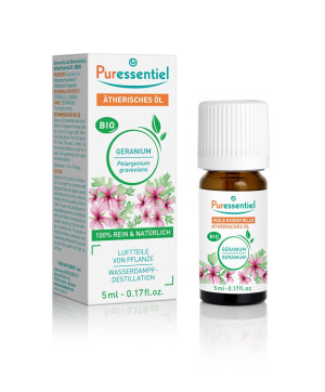 Puressentiel Geranium ätherisches Öl Bio - 5ml