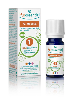 Puressentiel Palmarosa ätherisches Öl Bio - 10ml