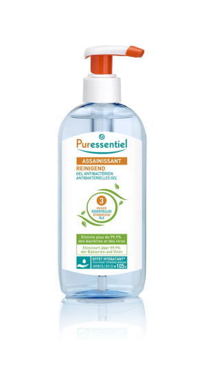 Puressentiel Reinigender antibakterieller Gel mit 3 ätherischen Ölen - 250ml