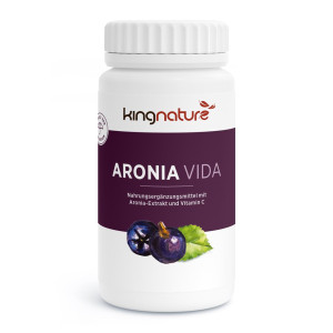 Kingnature Aronia Vida Extrakt Kapseln - 100 Stk.