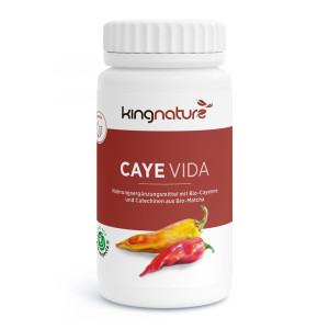 Kingnature Caye Vida Bio Kapseln - 72 Stk.