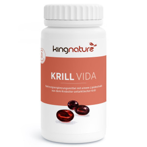 Kingnature Krill Vida Kapseln - 120 Stk.