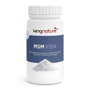 Kingnature MSM Vida Kapseln - 60 Stk.