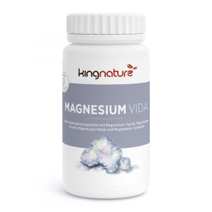 Kingnature Magnesium Vida Kapseln - 60 Stk.