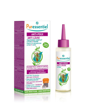Puressentiel Anti Läuse Lotion mit Kamm - 100ml