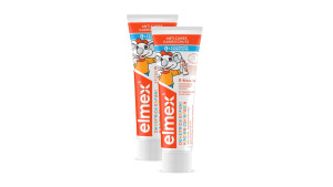 Elmex Kinder Zahnpasta - Kinder bis 5 Jahre - 2 x 75ml