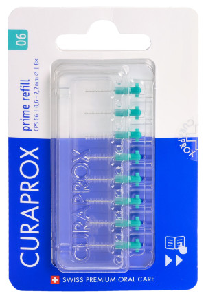 Curaprox CPS 06 prime refill türkis - 8 Stk.