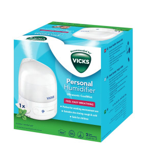Vicks Personal Humidifier Ultraschall-Luftbefeuchter - 1 Set