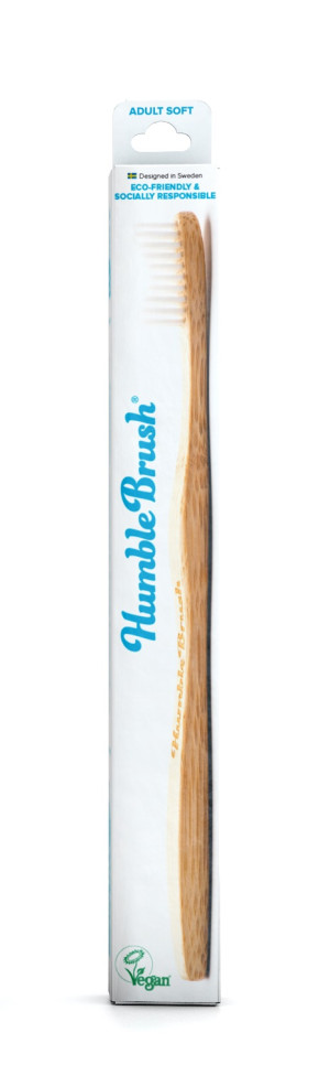 Humble Brush Zahnbürste Erwachsene Weiss - 1 Stk.