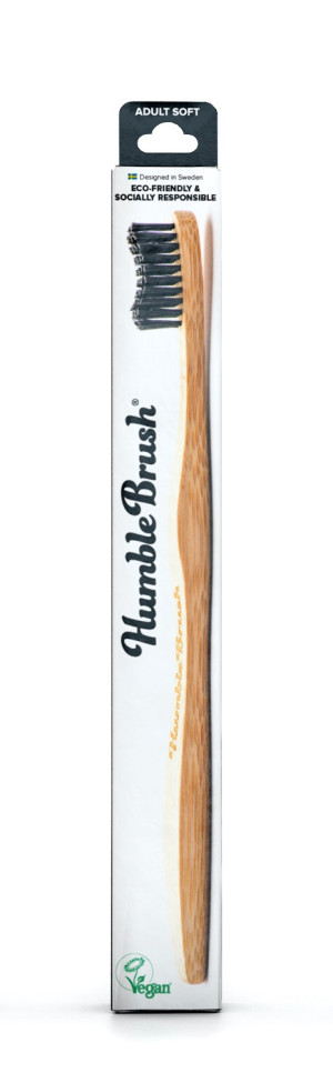 Humble Brush Zahnbürste Erwachsene Schwarz - 1 Stk.