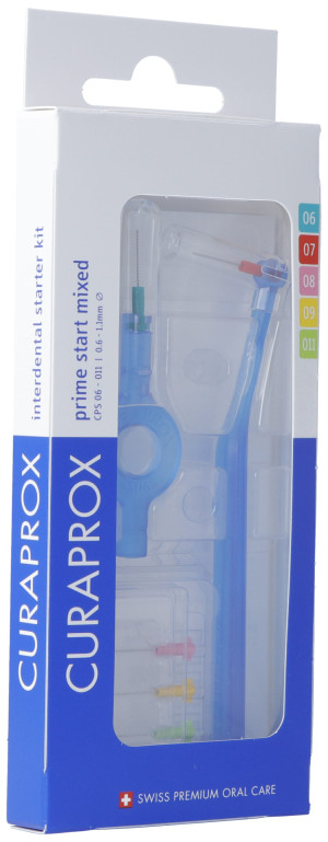 Curaprox Prime Start Mixed CPS - 5 Stk. inkl. Halter