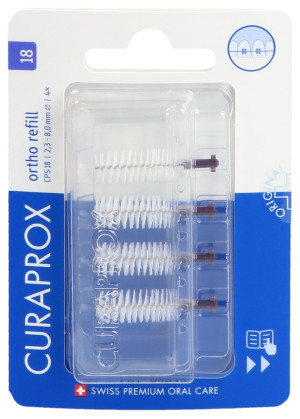 Curaprox CPS 18 ortho refill violett - 4 Stk.