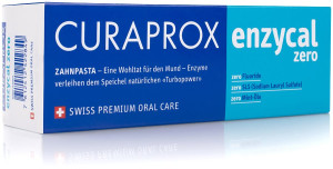 Curaprox enzycal zero Zahnpasta - 75ml