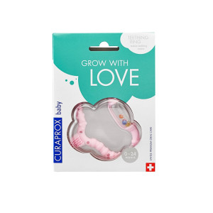 Curaprox Baby Beissring rosa - 1 Stk.