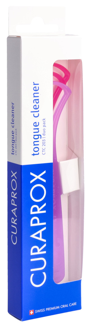 Curaprox Tongue Cleaner Zungenreiniger Duo - 1 Set