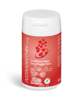 Biosana Astaxanthin Kapseln - 70 Stk.