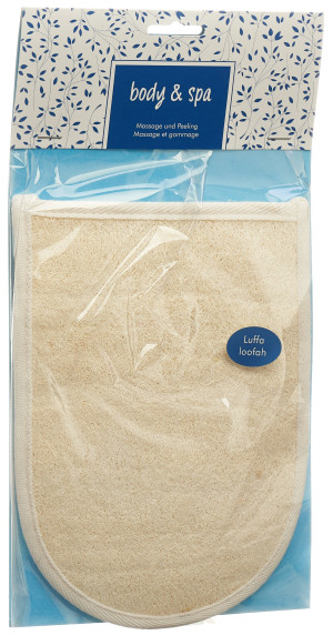 Herba body & spa Massagehandschuh Luffa und Frotté
