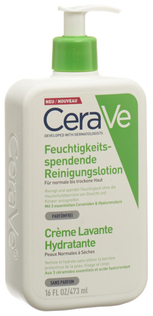CeraVe Feuchtigkeitsspendende Reinigungslotion - 473ml