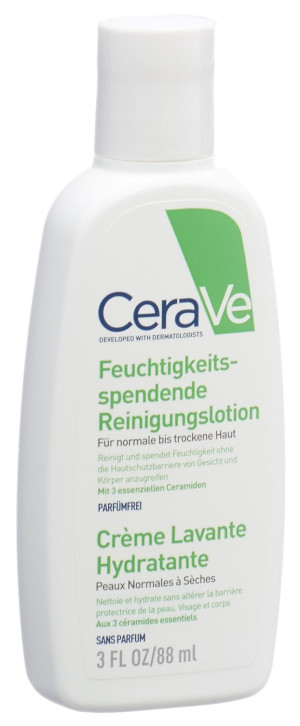 CeraVe Feuchtigkeitsspendende Reinigungslotion - 88ml