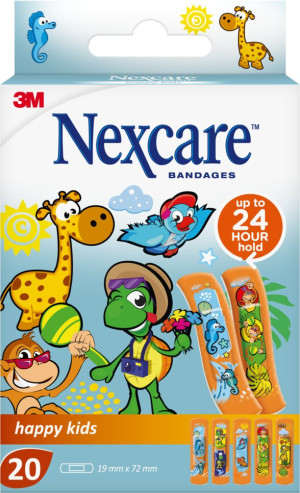 3M Nexcare Pflaster Soft Kids - 20 Stk.