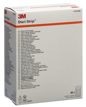 3M Steri-Strip 6x100mm weiss verstärkt - 50 x 10 Stk.