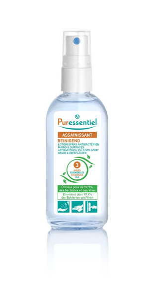 Puressentiel Lotion-Spray für Hände + Oberflächen - 80ml