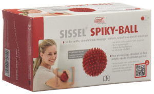 Sissel Igelbälle 9cm rot - 2 Stk.