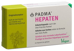 Padma Hepaten - schützt eine normale Leberfunktion - 60 Kaps.