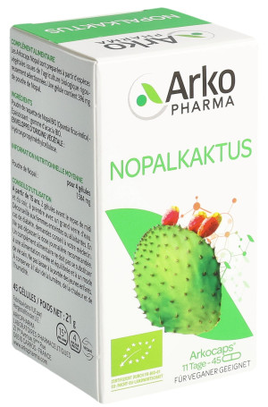 Arkocaps Nopalkaktus 400mg - 45 Kaps.